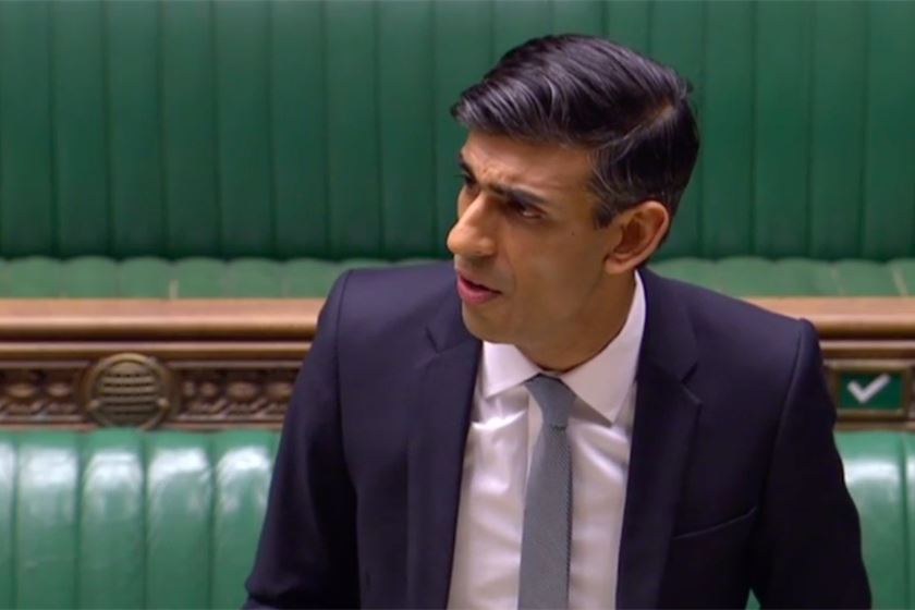 rishi sunak unveils three-point coronavirus jobs