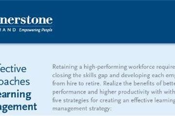 5 Effective Approaches for Learning Management