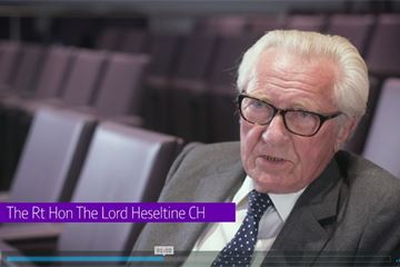 The inaugural Chamberlain Lecture at the iconic BT Tower