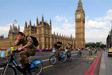 The Olympics security race