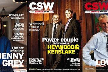 Government has changed. Now we're catching up