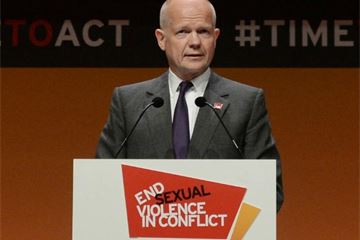 How the Foreign Office led efforts to prevent sexual violence in conflict
