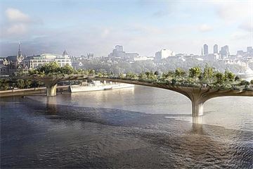Whitehall-backed Garden Bridge project in doubt