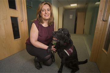 A helping paw: What's life like for deaf civil servant Lisa Baldock and her hearing dog Inca?