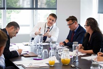 Top civil servants on how departments can collaborate to increase international trade