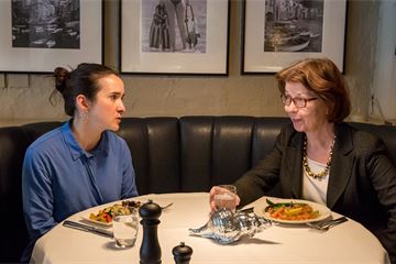 Decisive ministers, Thatcher's hyacinths and tackling the Treasury bullying culture: lunch with Caroline Slocock