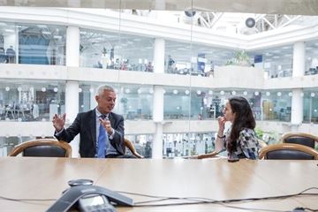 Slated for success: DfE perm sec Jonathan Slater on delivery, directions and dancing