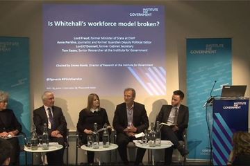 Former cab sec O’Donnell moots Whitehall clusters to tackle ‘bonkers’ staff moves