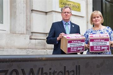 Thousands demand Lidington act as ministerial champion on civil service pay