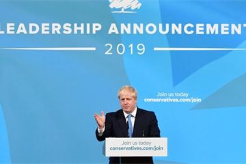 Incoming PM Johnson promises 'better infrastructure' and Brexit