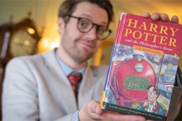Harry Potter and the delighted civil servant: ex-official sells rare copy for £50,000