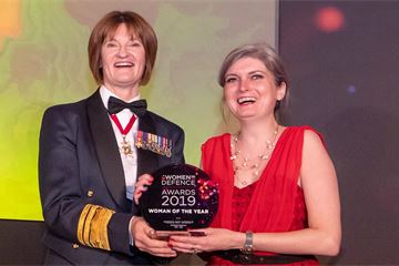 DSTL scientist and MoD Brexit team triumph at Women in Defence Awards