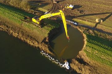 Environment Agency begins Lincolnshire flood repairs