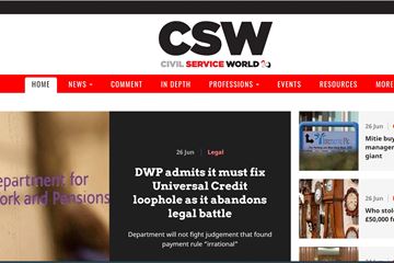 Welcome to the new Civil Service World website