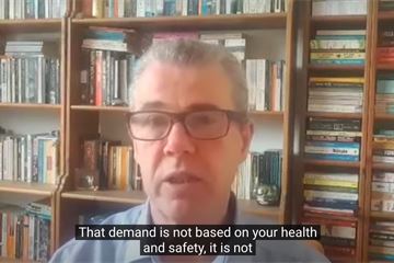 Push for civil servants to return to workplaces 'unacceptable', union says