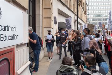 DfE drafts in second perm sec to support response to A-Level grade row