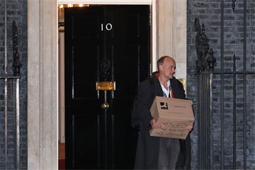 Dominic Cummings and Lee Cain leave Downing Street after No.10 power struggle