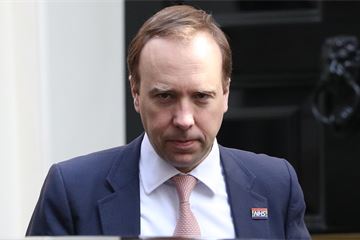 Hancock defends £44,000 takeaway bill for staff working '18-hour days'