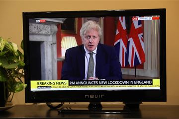 PM announces new lockdown for England as Covid cases soar