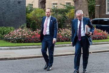 Gove and Hancock rebuked for failing to appear before Covid-19 probe