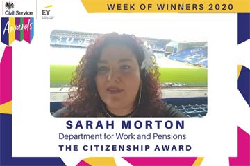 Civil Service Awards: How the Citizenship Award winner reached out to people most in need