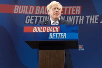 Boris Johnson pledges shift to ‘high wage, high skill’ economy
