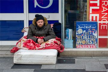 Places with high homelessness rates not receiving enough levelling up funding, think tank warns