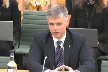 Ukrainian ambassador urges Home Office to ‘drop all barriers’ to refugees