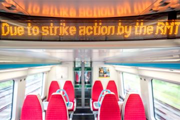 Civil service union chief warns ministers to expect more strikes as rail walkout starts
