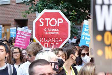 Home Office 'committed' to Rwanda deportation scheme as airline pulls out