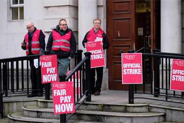 Northern Ireland civil servants could join strikes over 'offensive' sub-2% pay offer
