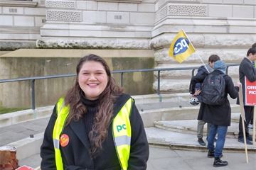 'One crisis and I will be homeless': view from the civil service picket line