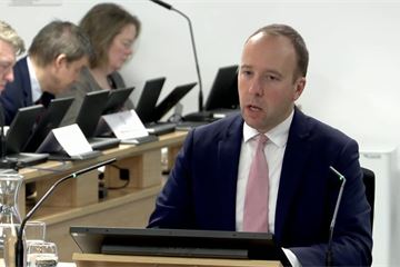 Hancock: Whitehall took too long to realise pandemic was a cross-government crisis