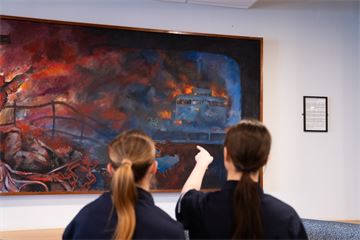 MoD seeks help to solve mystery of Falklands War painting