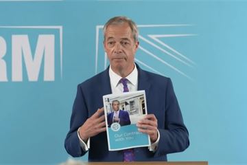 Farage floats plans to slash £50bn from departments and cut taxes