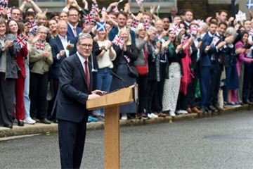 PM Keir Starmer pledges to 'rebuild' in first Downing Street speech