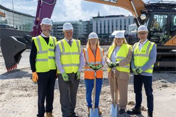 MoD breaks ground on site for 1,100 staff in Blackpool