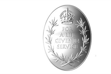 Honours for civil servants who died in the line of duty