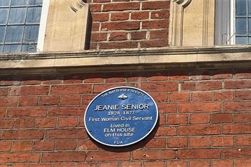 Plaque unveiled in memory of first female civil servant