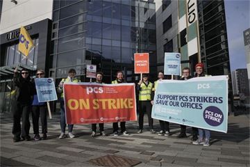 Union announces large-scale strike at MHCLG