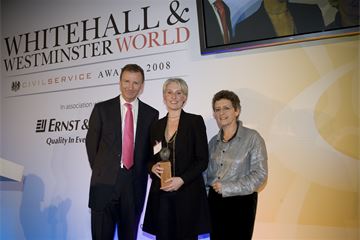 Joining-up to prevent human trafficking: Emma Hopkins on winning the 2008 Cabinet Secretary's Award