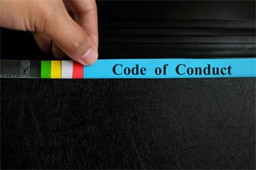 Cultural change starts at the top, and it should start with a new code