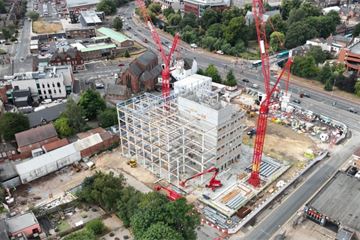 Civil service’s new Darlington Campus begins taking shape