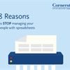 8 Reasons to STOP managing your people with spreadsheets