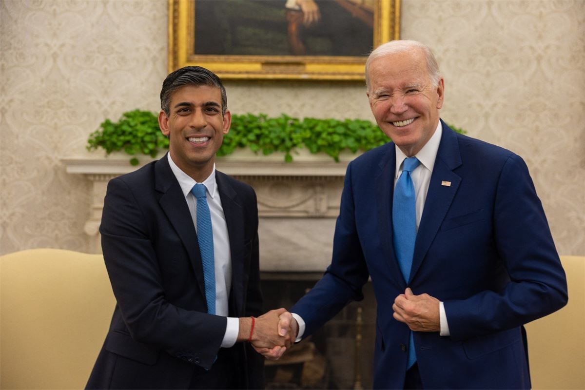 Sunak and Biden launch ‘Atlantic Declaration’ economicsecurity partnership