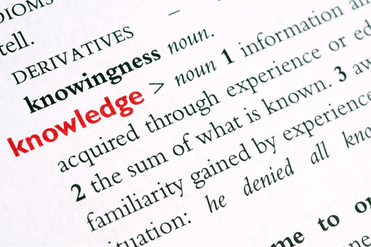 Knowledge definition