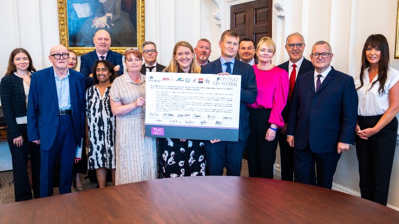 Signatories with the charter