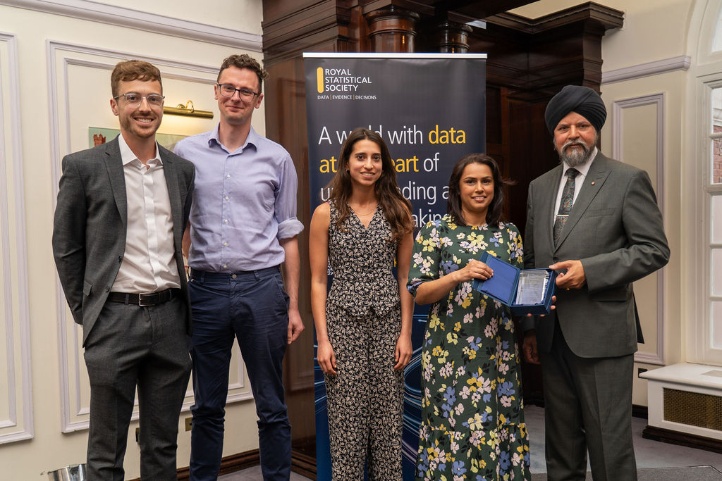 RSS chair presents Campion Award to Ofsted team