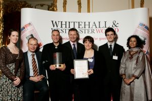 John Fletcher and other members of the BREW team