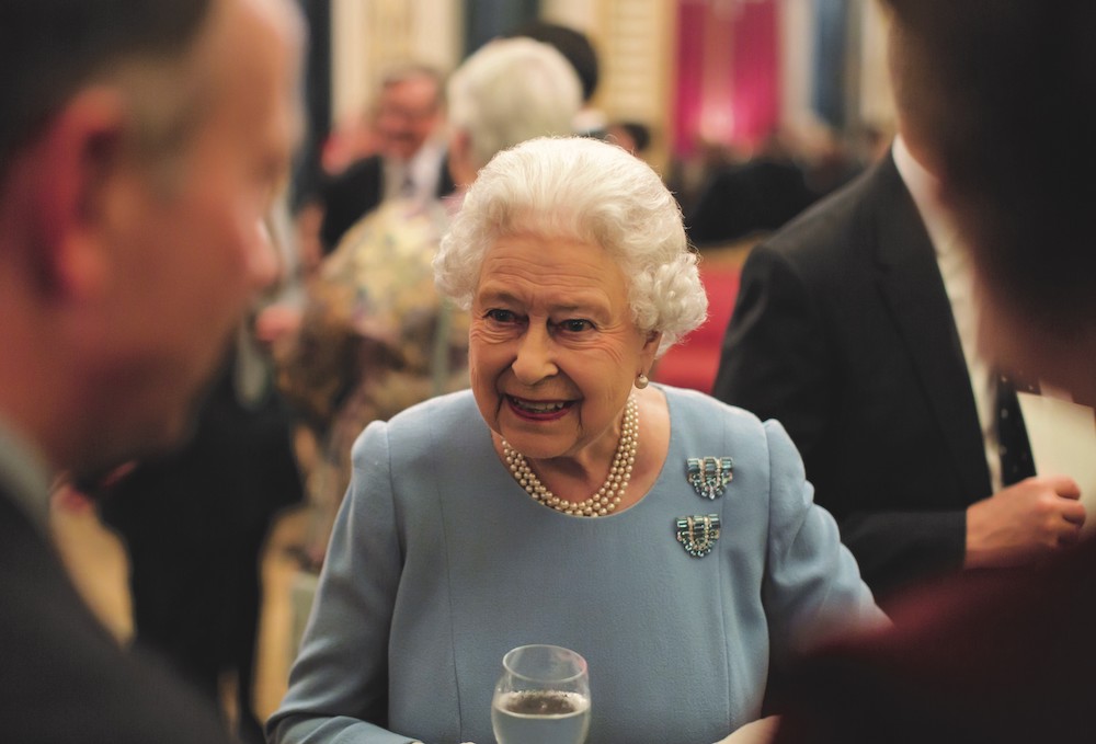 Queen at the Palace for the Civil Service Awards